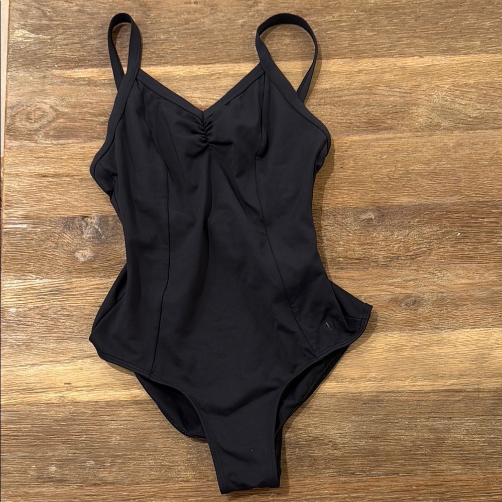 Elegant Black Ballet Leotard